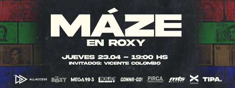MÁZE EN THE ROXY LIVE