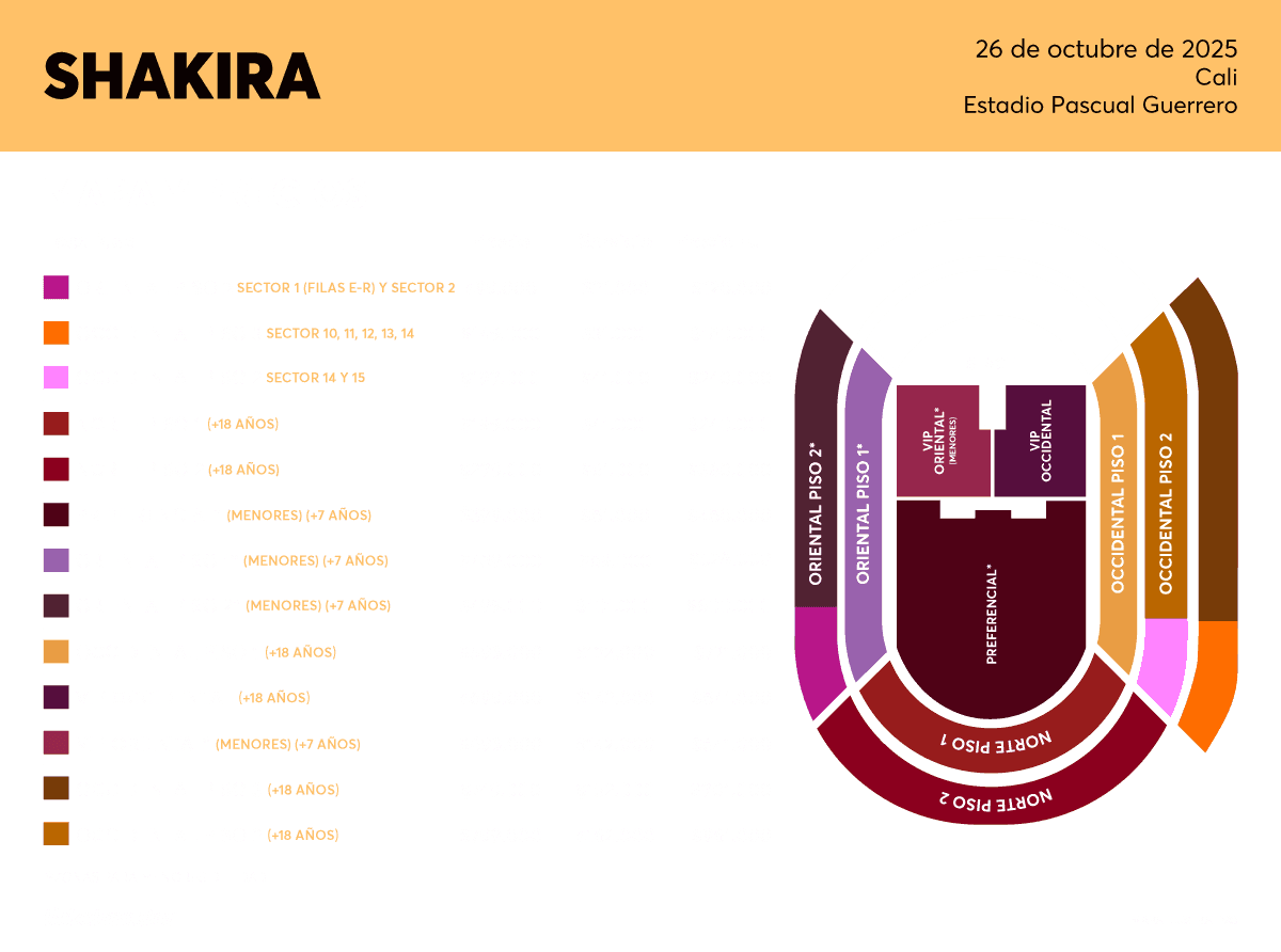 Mapa y precios 26 de octubre - image