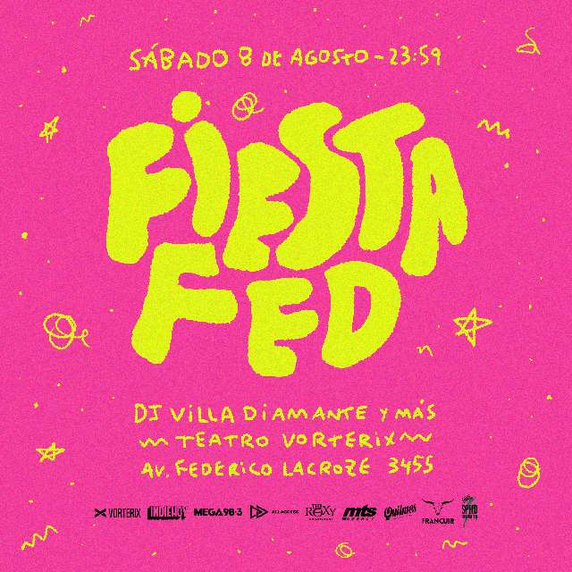 FIESTA FED en Teatro Vorterix