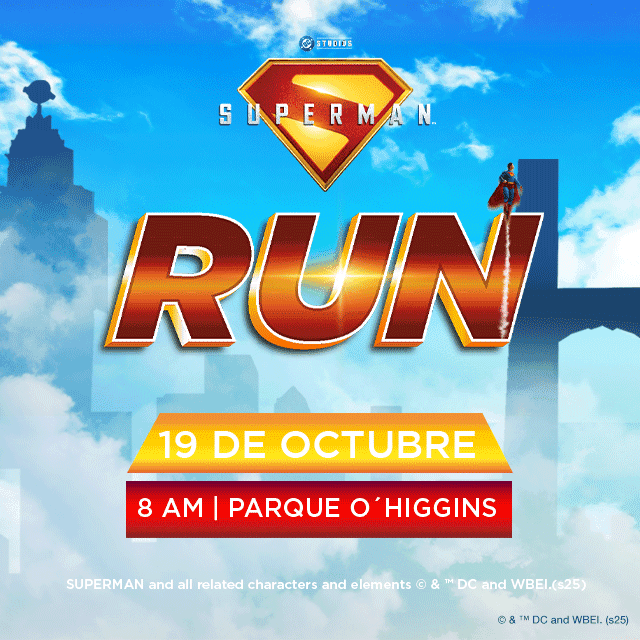 Superman Run 2025 en Parque O'Higgins