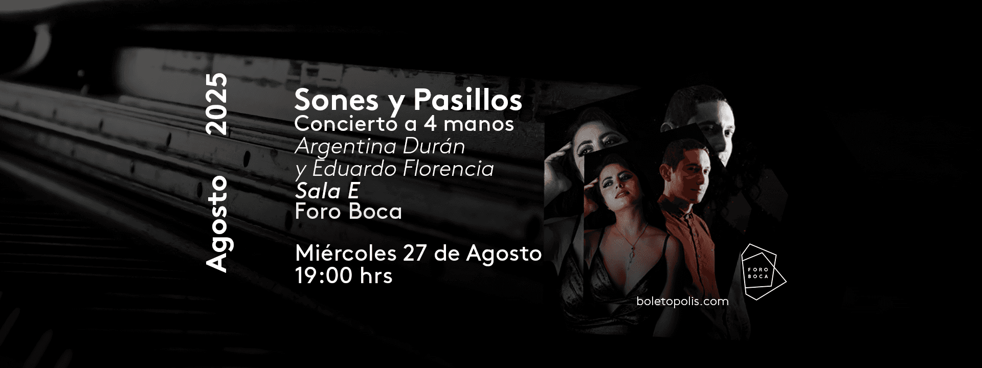 Sones y Pasillos | Concierto a 4 manos