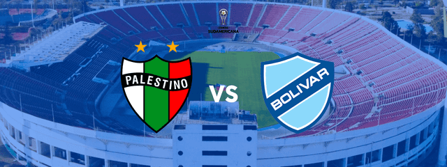 Palestino vs Bolivar - Copa Sudamericana