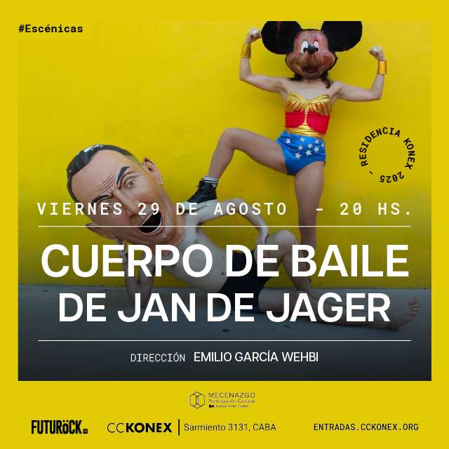 Emilio García Wehbi presenta: Cuerpo de baile en Antesala