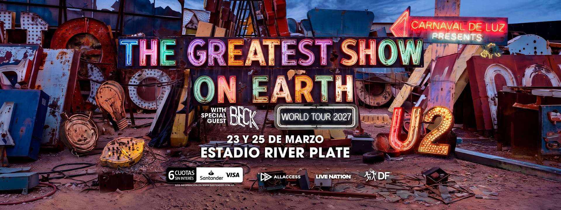 U2: The Greatest Show On Earth World Tour