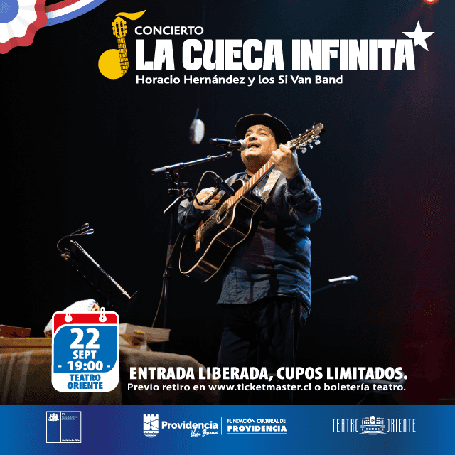 Concierto La Cueca Infinita - 22 de Septiembre 2026
