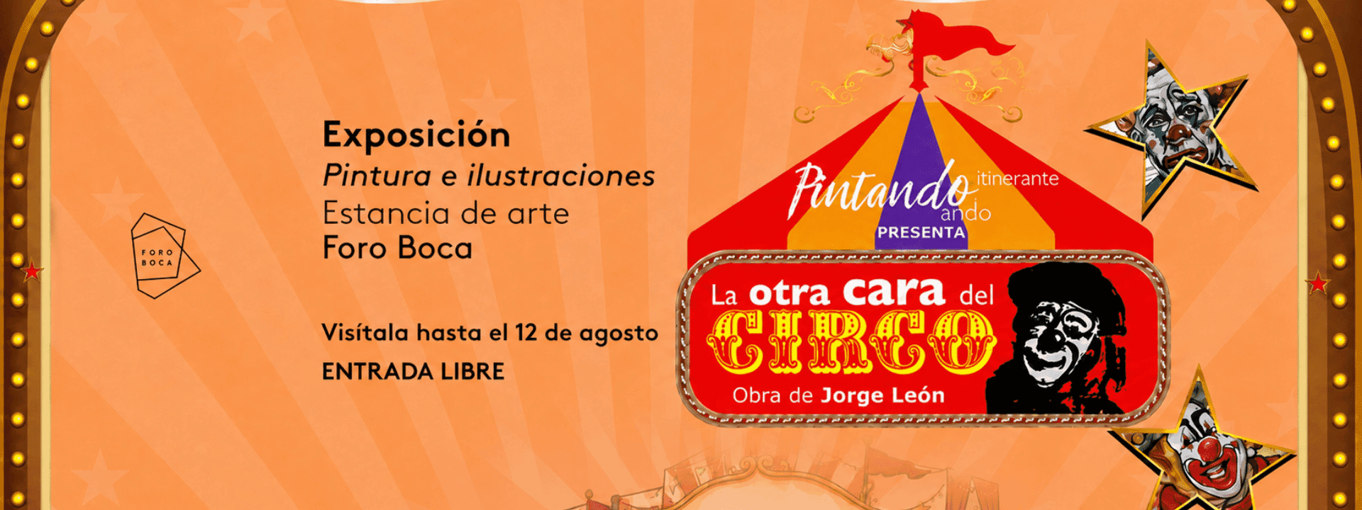 La otra cara del circo | Exhibición de obras