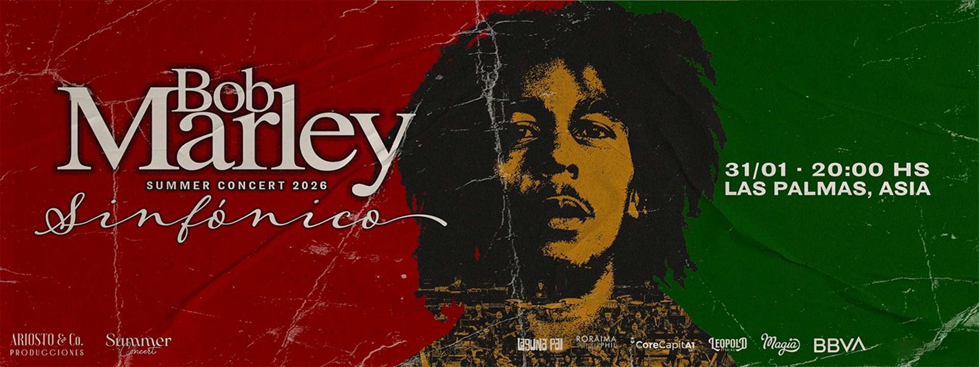 Summer Concert 2026: Bob Marley Sinfónico - Asia