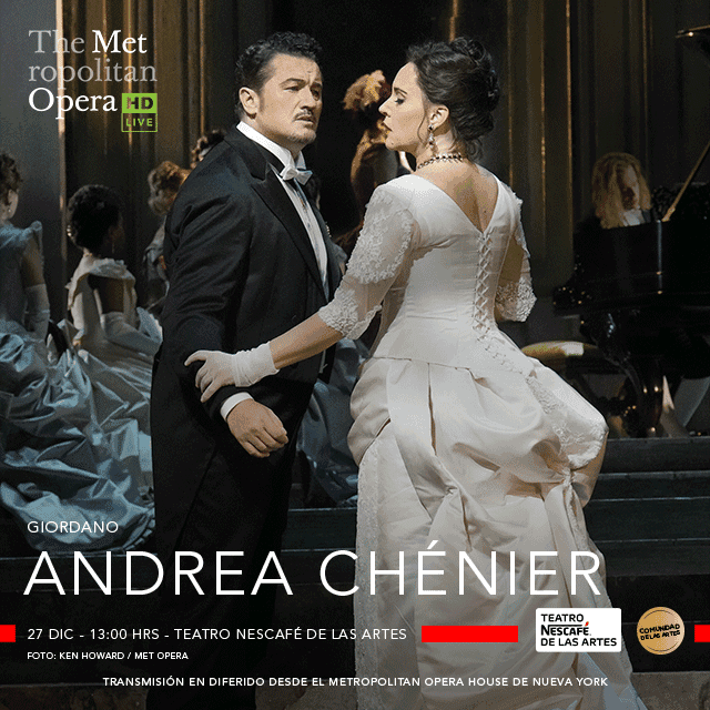 Andrea Chénier - Metropolitan Opera Live - 27 de Diciembre 2025