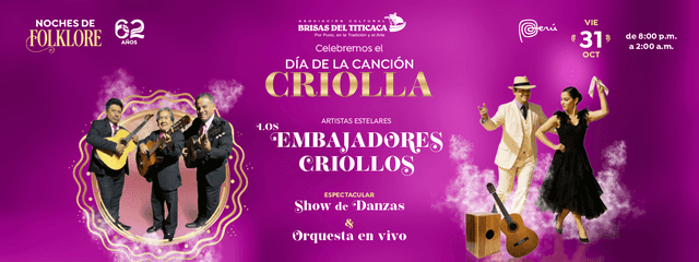 Noche de Folklore con los Embajadores Criollos