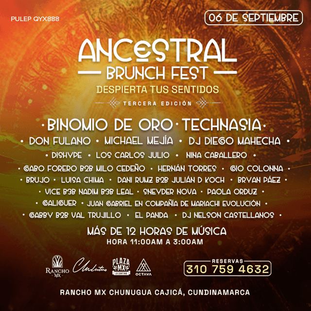 Ancestral Brunch Fest en Rancho MX