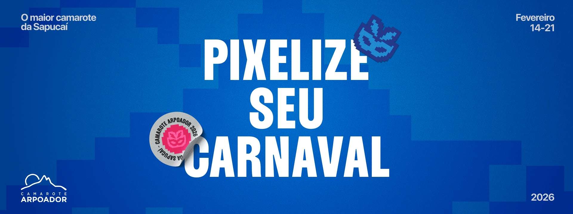 Rio Carnaval 2026 - Camarote Arpoador