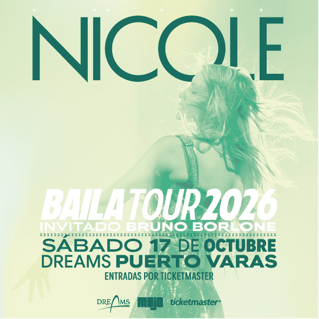 Nicole - Baila Tour 2026 en Puerto Varas