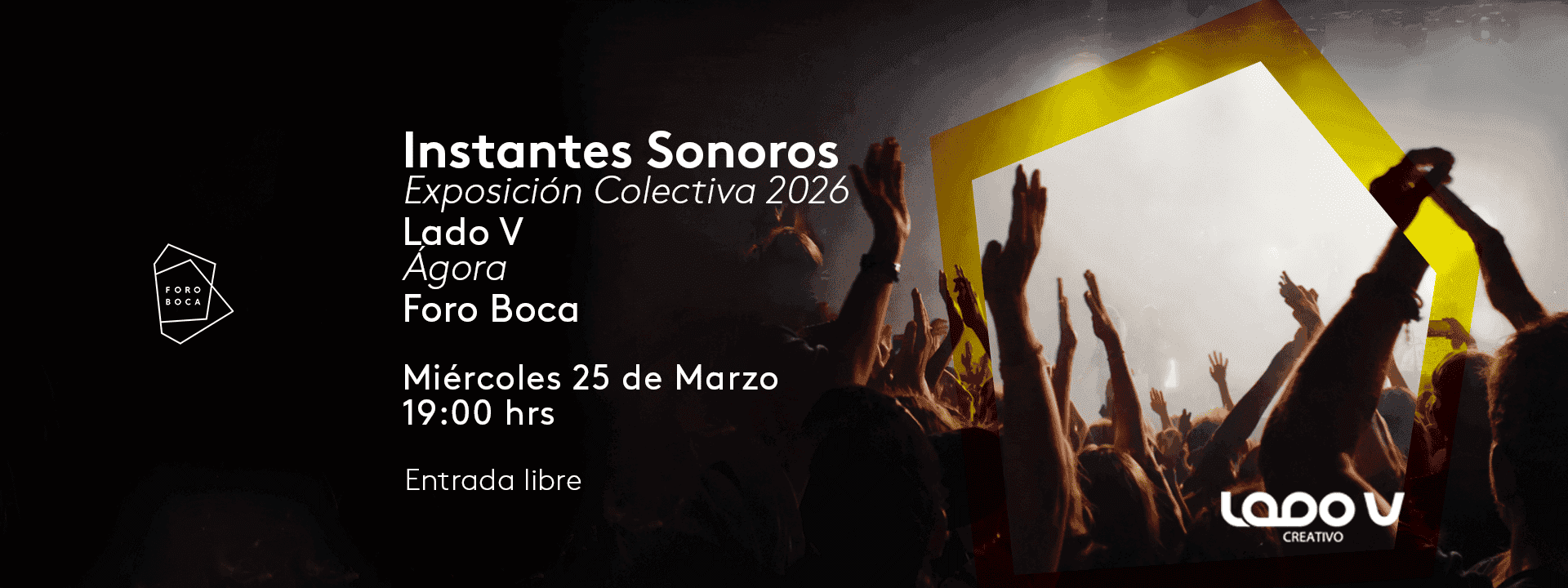 Instantes Sonoros | Exposición Colectiva 2026