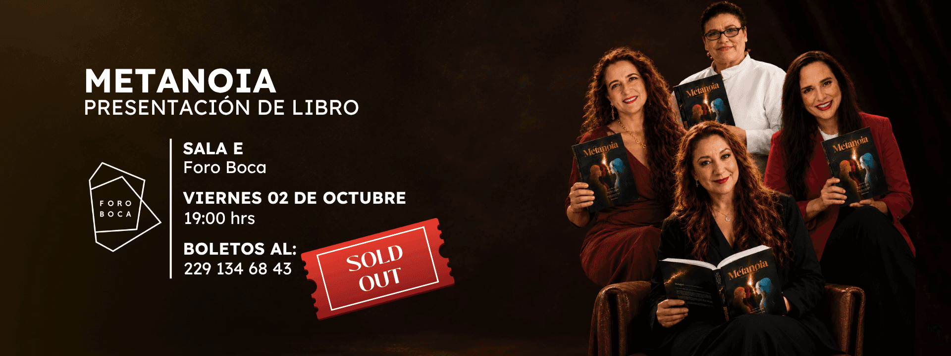 Metanoia | Presentación de libro