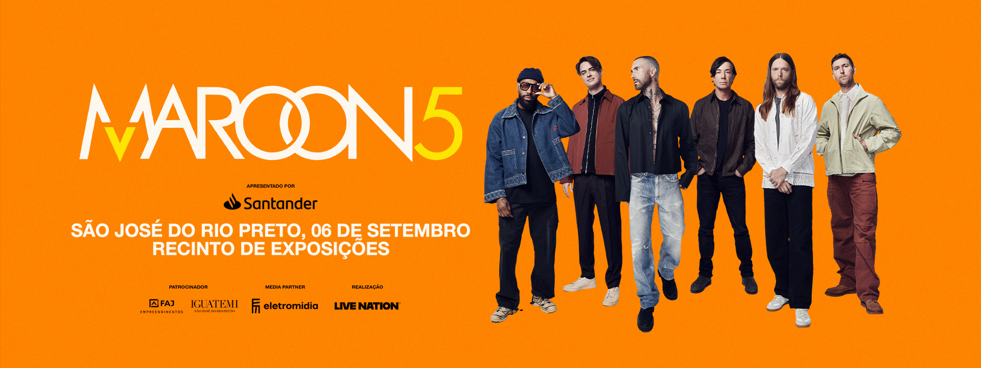 Maroon 5: Love Is Like World Tour – São José do Rio Preto