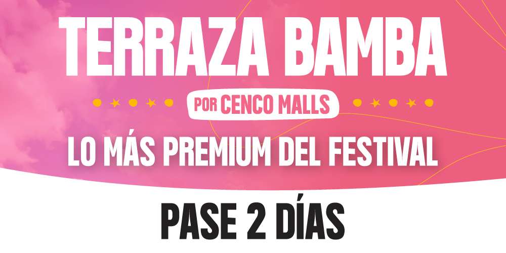Terraza Bamba por Cenco Malls
