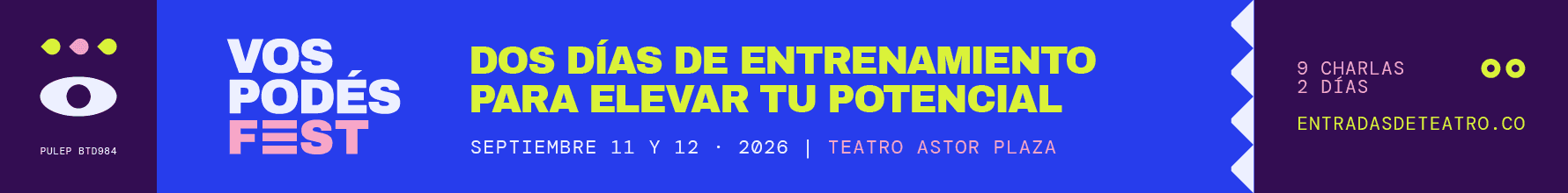 Vos Podés Fest | Astor Plaza