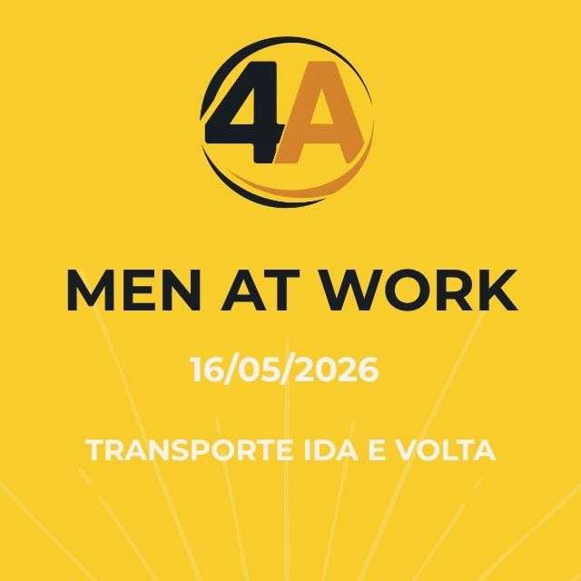 4ATour - Transporte Men At Work | Rio de Janeiro en Qualistage