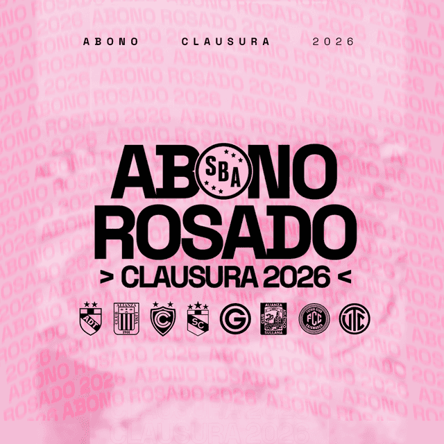 Abono Rosado Clausura 2026