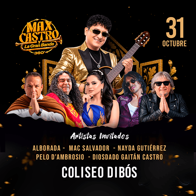 Max Castro y la Banda 360 en Coliseo Dibós