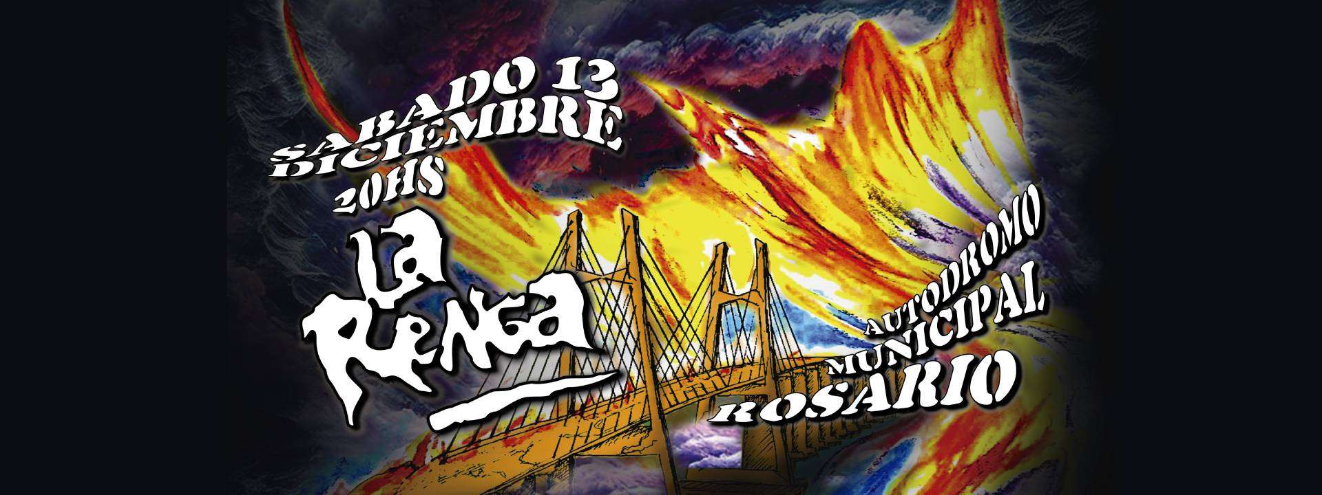 La Renga en Rosario 13/12/2025