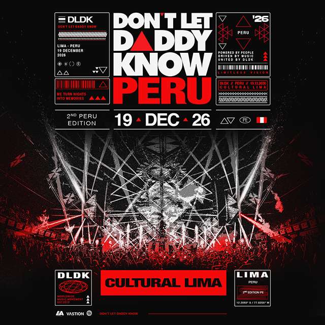 Vastion Pres. Don´t Let Daddy Know 2026 en Club Cultural Lima - Chorrillos