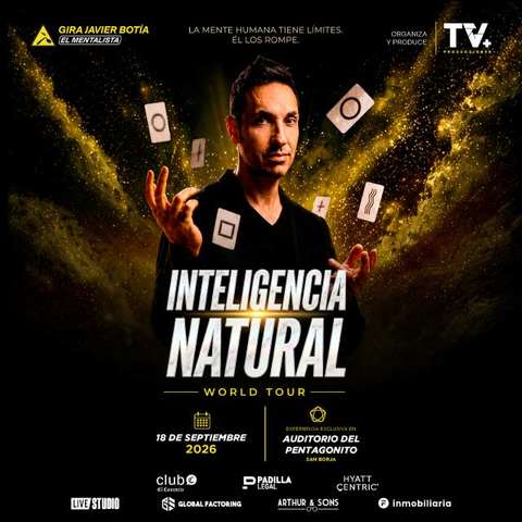 Gira Javier Botía El Mentalista Inteligencia Natural World Tour