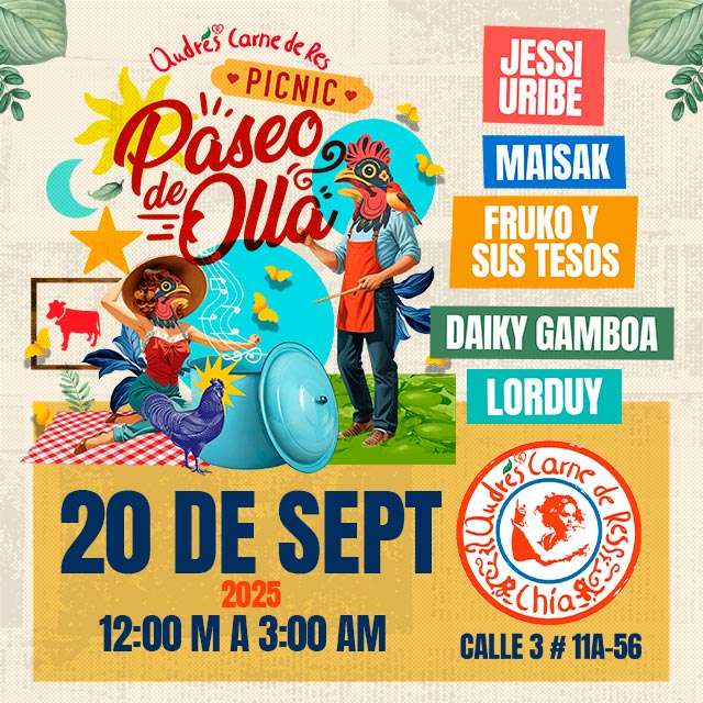 PICNIC Paseo de Olla en Andrés Carne de Rés - Chía