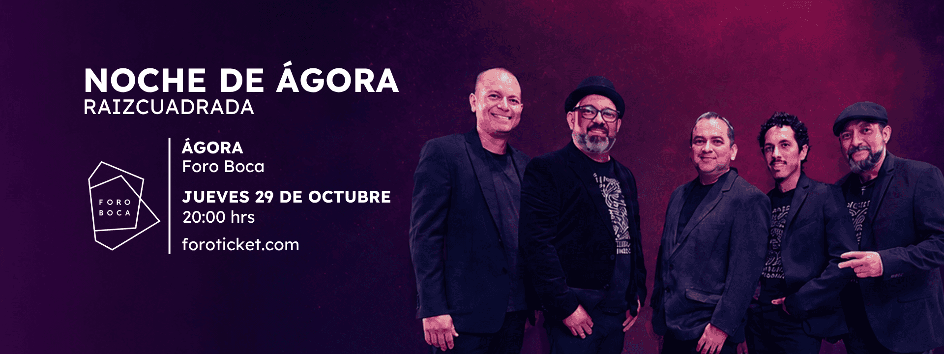 Raizcuadrada | Noches de Ágora