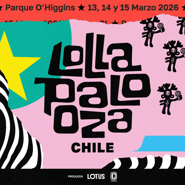 Lollapalooza Chile 2026 en Parque O'Higgins