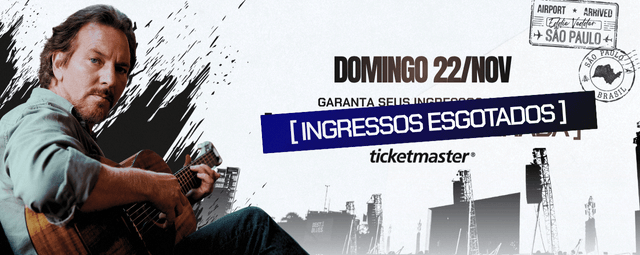 Eddie Vedder • 22 de Novembro/2026