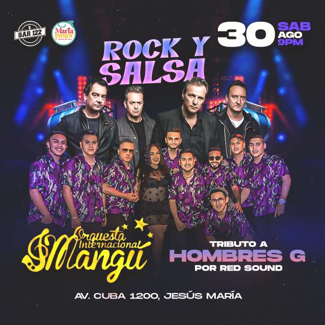 Rock y Salsa en Bar 122 - Una Noche Explosiva