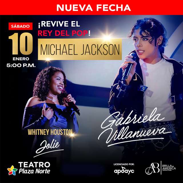 Revive El Rey Del Pop: Michael Jackson Es Gabriela Villanueva
