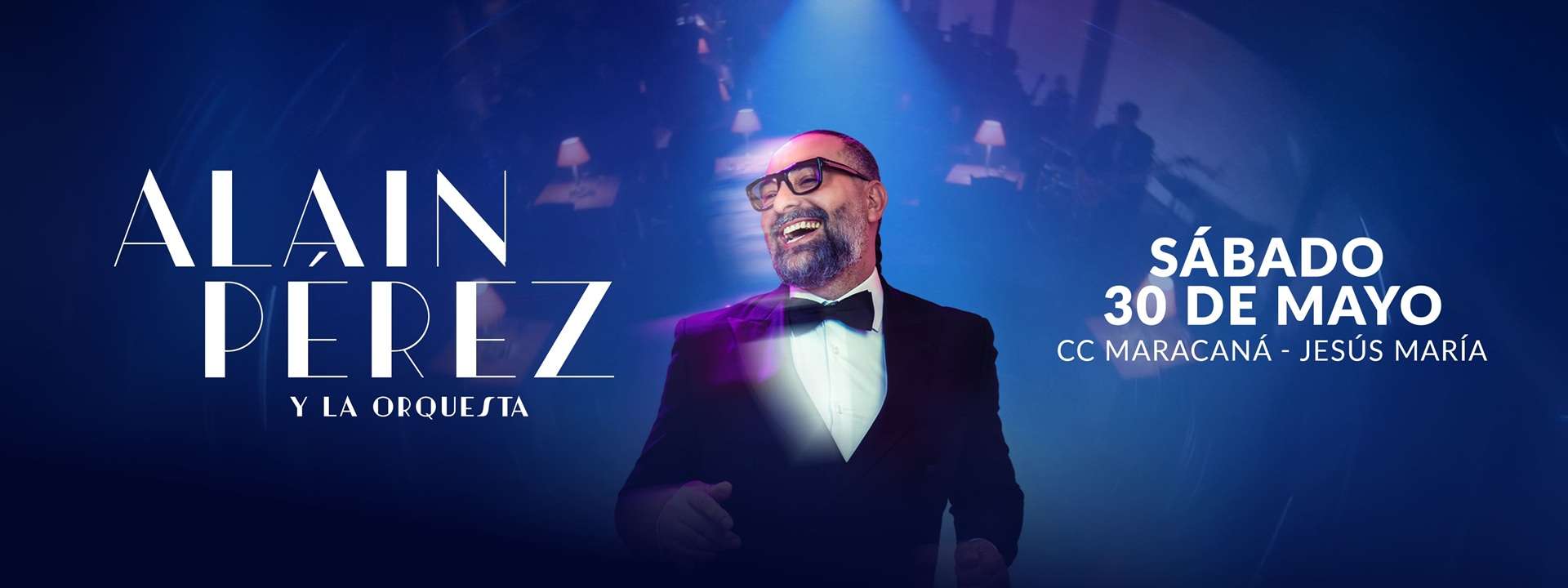 Banner Alain Pérez y La Orquesta por primera vez en Lima con La Fiesta Tour