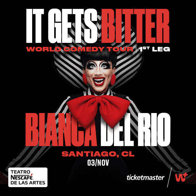 Bianca del Rio - It Gets Bitter - 3 de Noviembre 2026