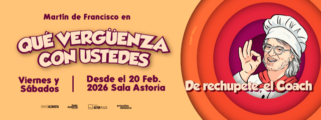 QUÉ VERGUENZA CON USTEDES, DE RECHUPETE EL COACH