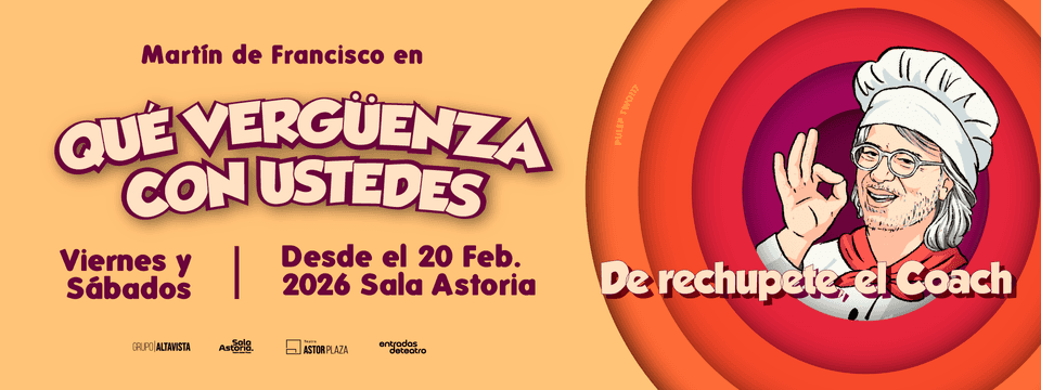 QUÉ VERGUENZA CON USTEDES, DE RECHUPETE EL COACH