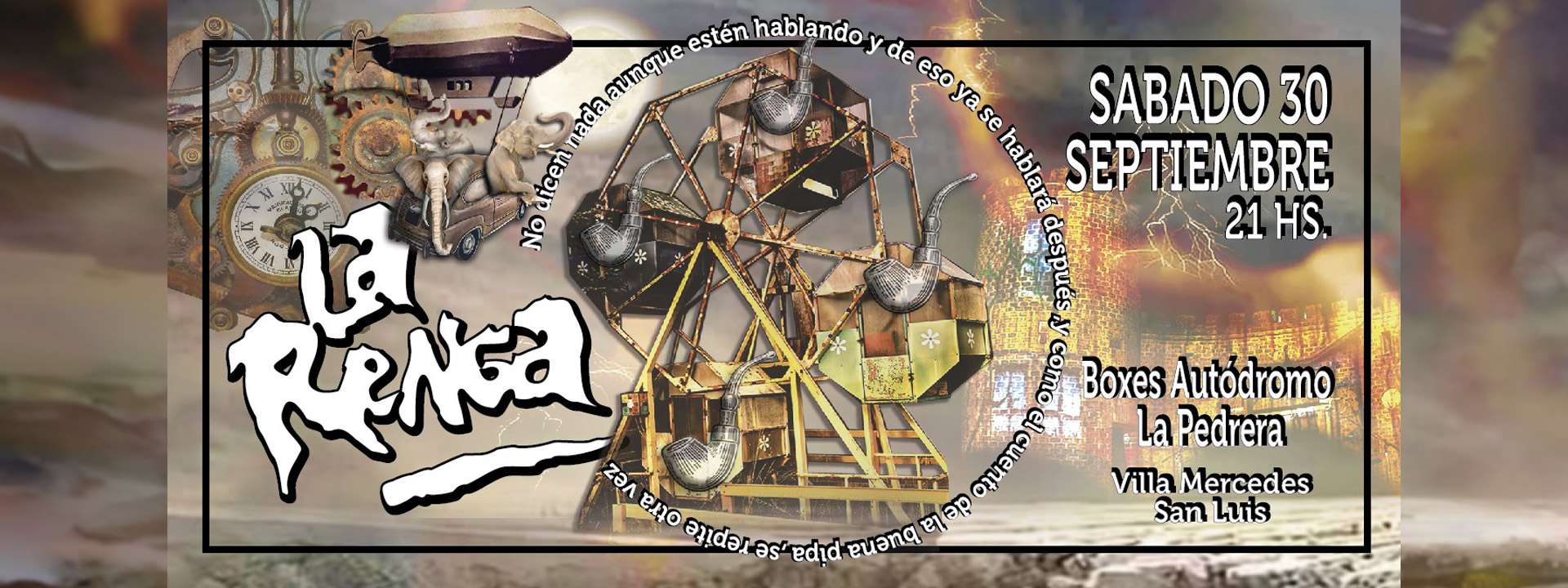La Renga en Villa Mercedes 30/9/2023