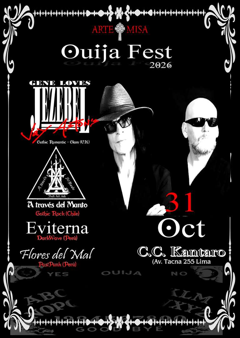 Ouija Fest (Gene Loves Jezebel + invitados)
