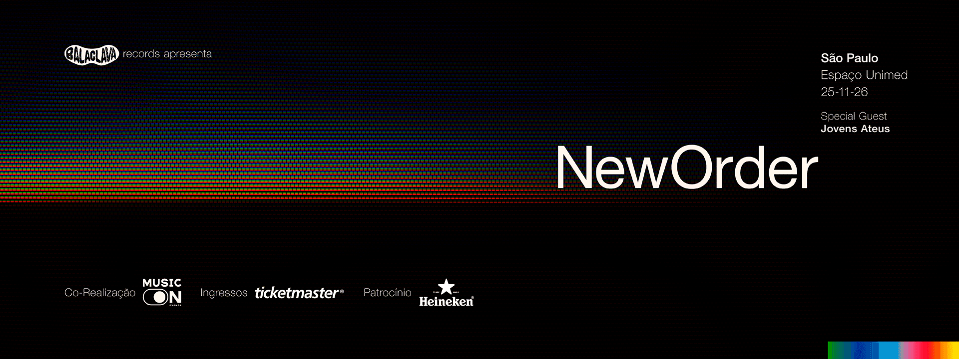 New Order - São Paulo - 25/11/2026