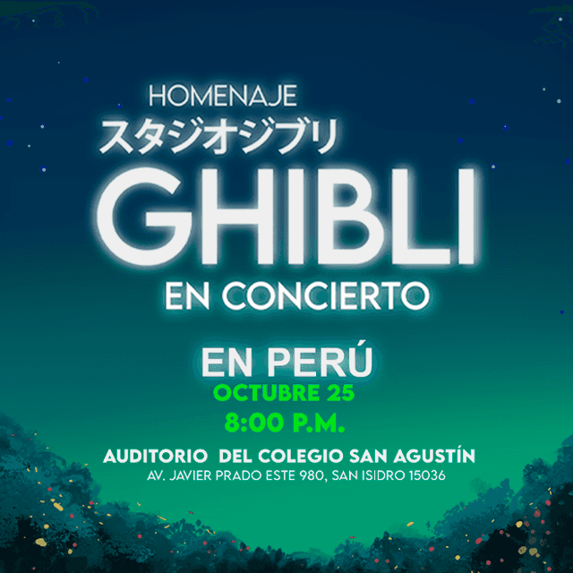 Ghibli en Concierto en Perú