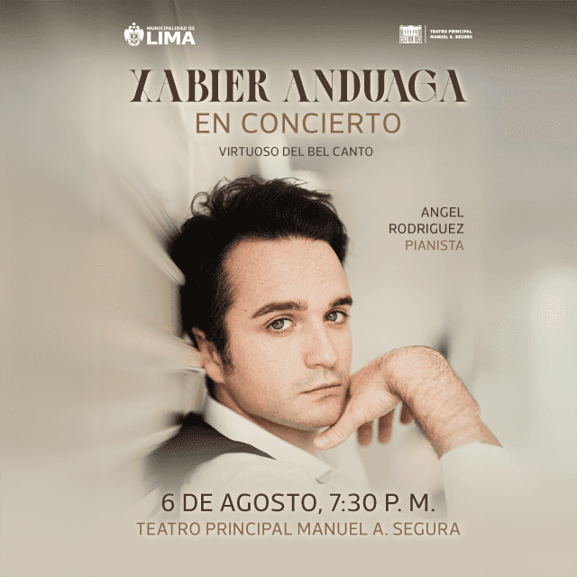 Concierto Xabier Anduaga / Piano en Teatro Segura