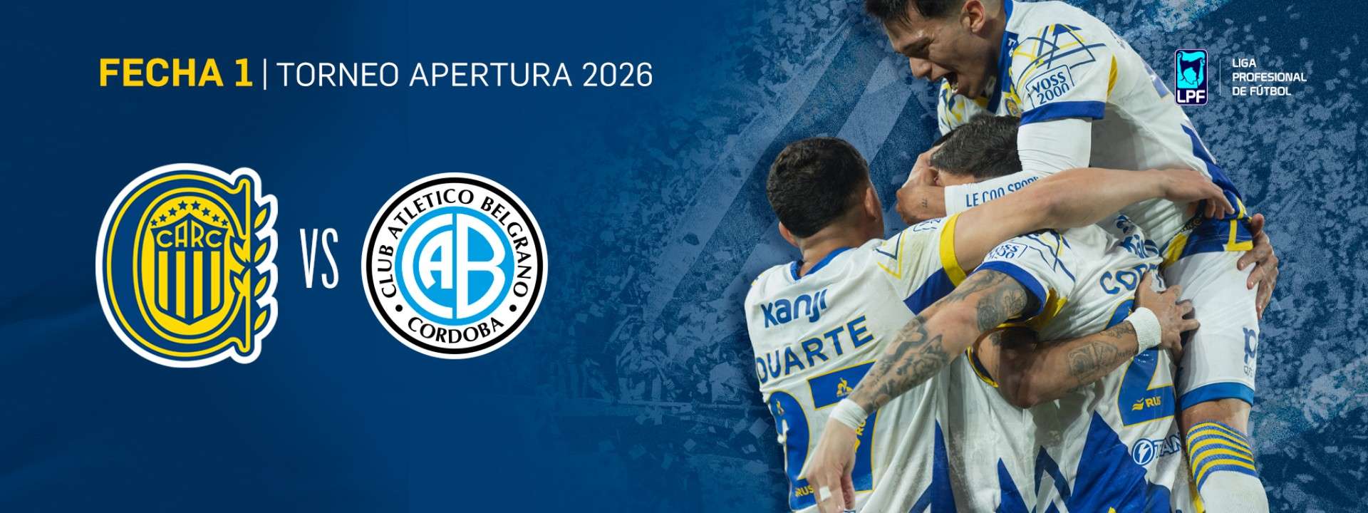 Rosario Central vs. Belgrano - Torneo Mercado Libre Apertura 2026 - FECHA 1
