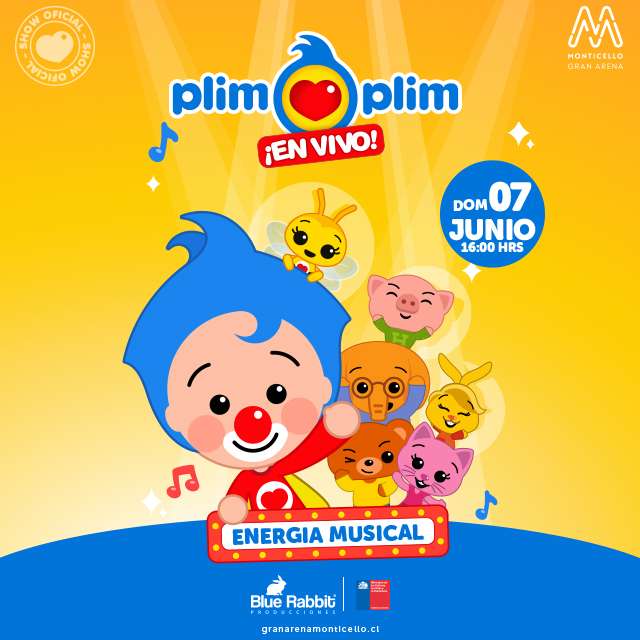Plim Plim - Energía Musical en Gran Arena Monticello