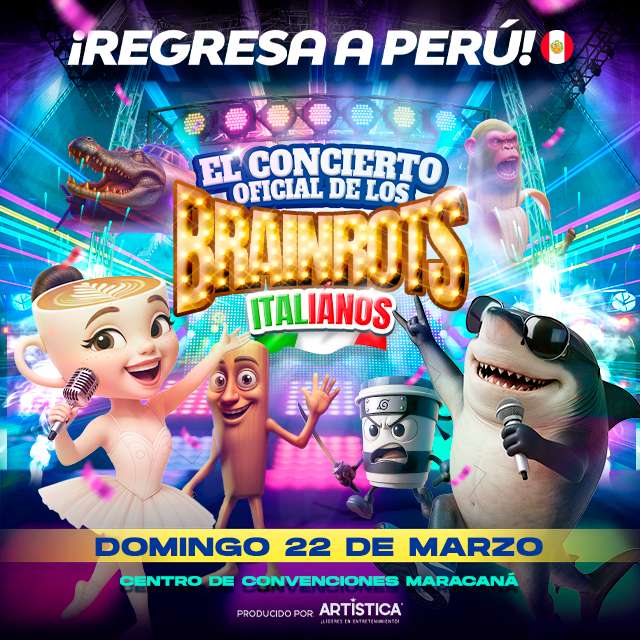 El Concierto Oficial de Los Brainrots Italianos - World Tour 2026