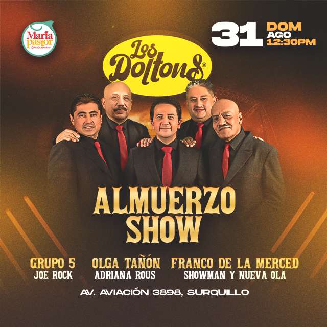 Los Doltons Almuerzo Show En Vivo