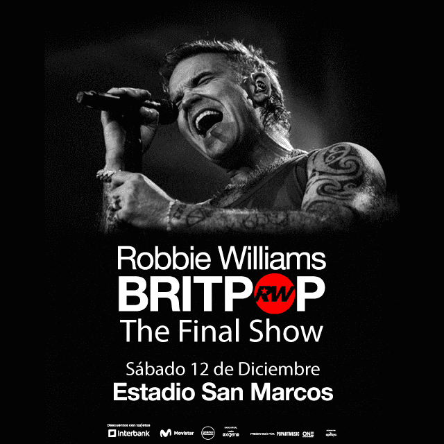Robbie Williams - Britpop World Tour