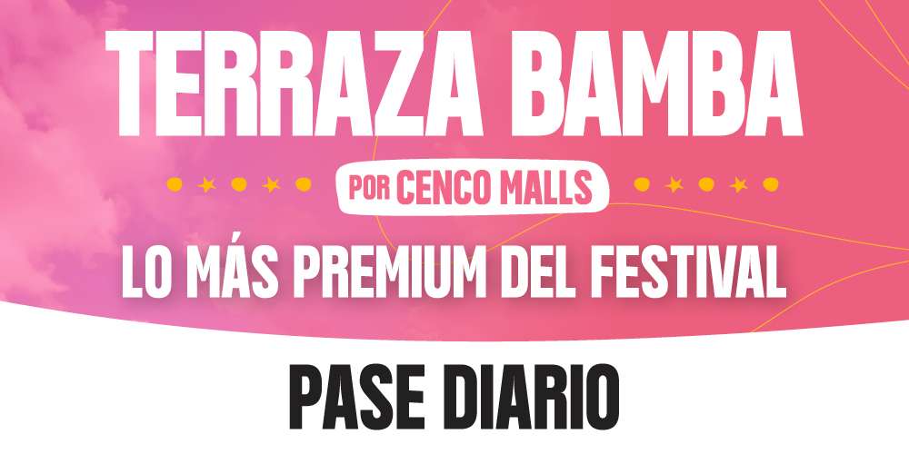 Terraza Bamba por Cenco Malls