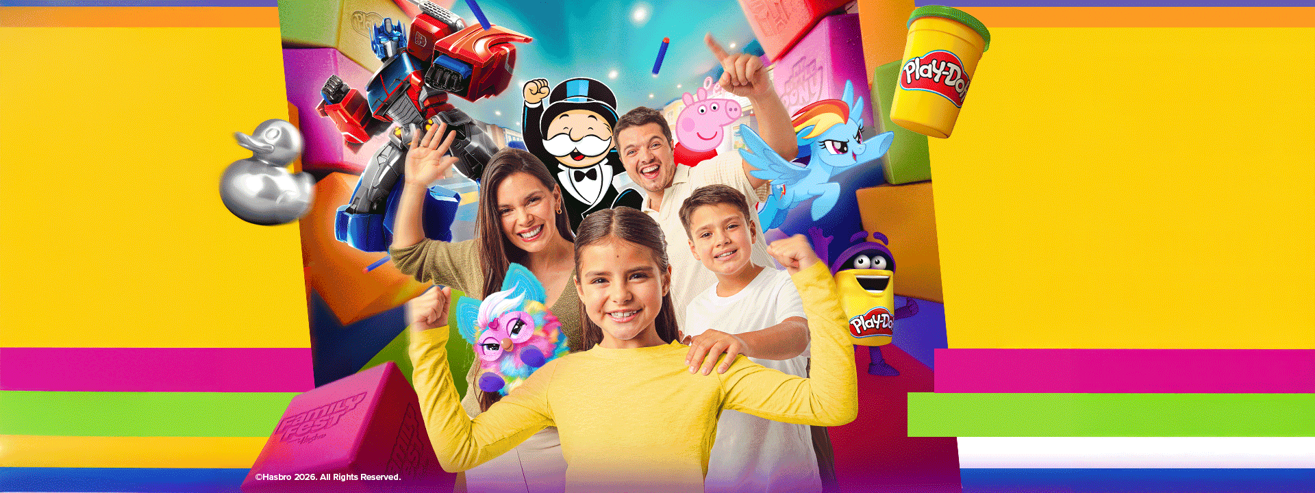 Banner Family Fest By Hasbro