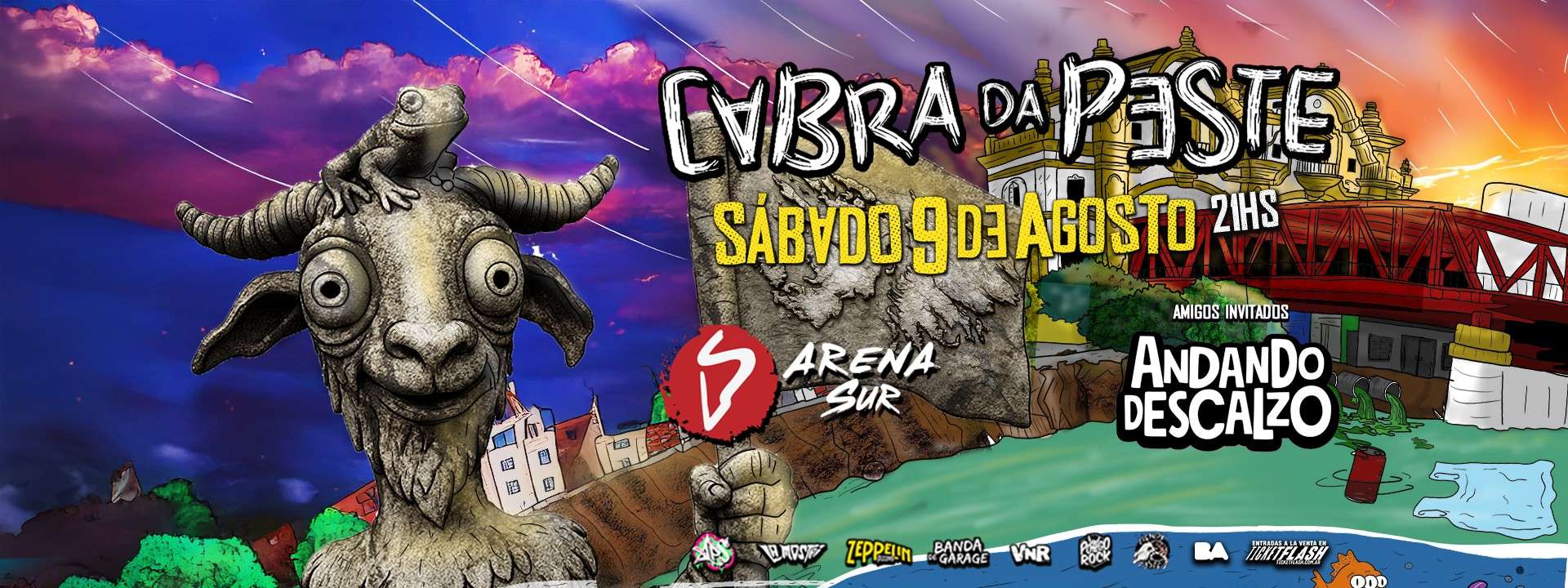 CABRA DA PESTE EN ARENA SUR